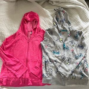 Bundle of Girls Zipper Sweatshirts